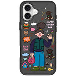 Custodia magnetica per telefono con motivo American Girl, For iPhone 17 Pro Max, For iPhone 17 Pro, For iPhone 17, For iPhone Air