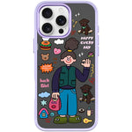 Custodia magnetica per telefono con motivo American Girl, For iPhone 16 Pro Max, For iPhone 16 Pro, For iPhone 16 Plus, For iPhone 16