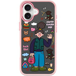 Custodia magnetica per telefono con motivo American Girl, For iPhone 16 Pro Max, For iPhone 16 Pro, For iPhone 16 Plus, For iPhone 16