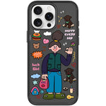 Custodia magnetica per telefono con motivo American Girl, For iPhone 15 Pro Max, For iPhone 15 Pro