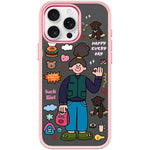 Custodia magnetica per telefono con motivo American Girl, For iPhone 15 Pro Max, For iPhone 15 Pro