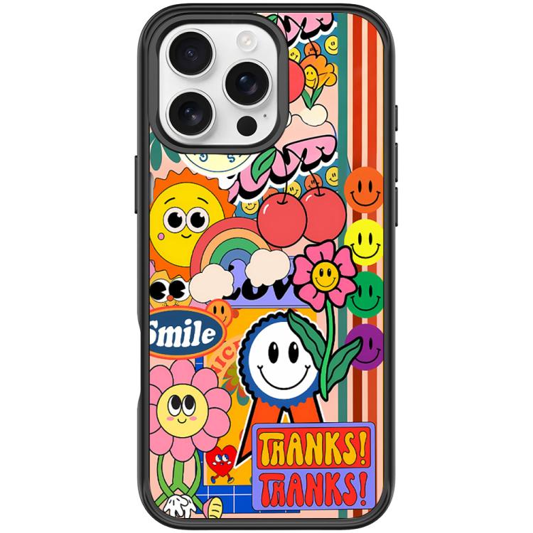 Grazie per la custodia magnetica per telefono con motivo girasole., For iPhone 16 Pro Max, For iPhone 16 Pro, For iPhone 16 Plus, For iPhone 16