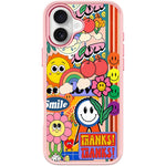Grazie per la custodia magnetica per telefono con motivo girasole., For iPhone 16 Pro Max, For iPhone 16 Pro, For iPhone 16 Plus, For iPhone 16