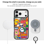 Grazie per la custodia magnetica per telefono con motivo girasole., For iPhone 16 Pro Max, For iPhone 16 Pro, For iPhone 16 Plus, For iPhone 16