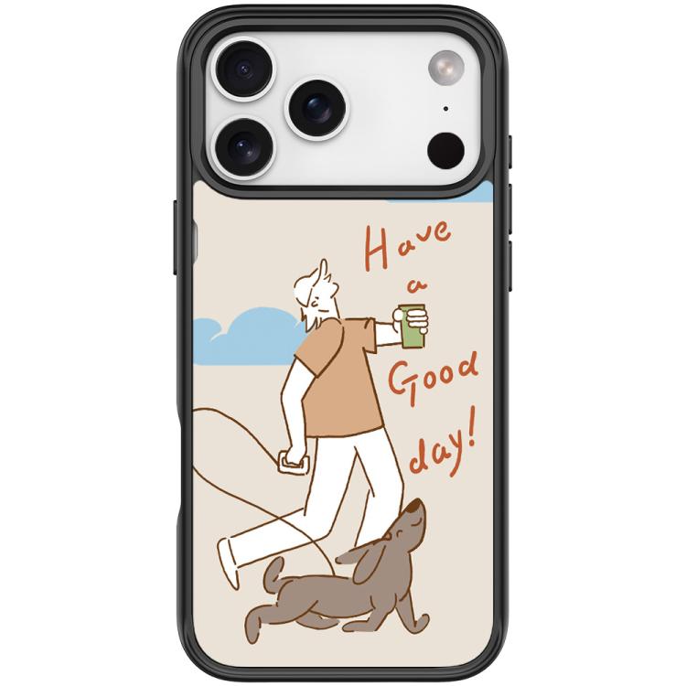 Custodia magnetica per telefono con motivo cane che cammina, For iPhone 17 Pro Max, For iPhone 17 Pro, For iPhone 17, For iPhone Air