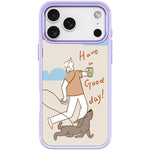 Custodia magnetica per telefono con motivo cane che cammina, For iPhone 17 Pro Max, For iPhone 17 Pro, For iPhone 17, For iPhone Air