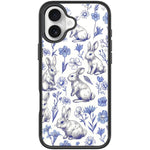 Adorabile custodia magnetica per telefono con motivo a coniglietto stilizzato., For iPhone 16 Pro Max, For iPhone 16 Pro, For iPhone 16 Plus, For iPhone 16