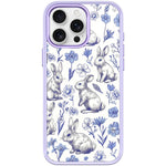 Adorabile custodia magnetica per telefono con motivo a coniglietto stilizzato., For iPhone 15 Pro Max, For iPhone 15 Pro