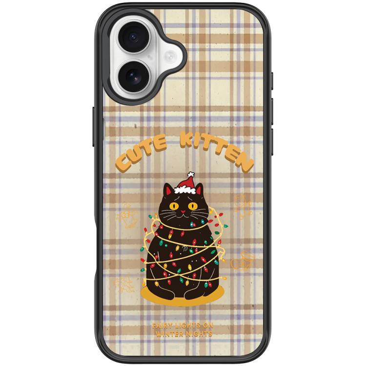 Cover magnetica per telefono con motivo di gatti natalizi, For iPhone 17 Pro Max, For iPhone 17 Pro, For iPhone 17, For iPhone Air