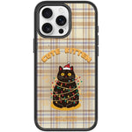 Cover magnetica per telefono con motivo di gatti natalizi, For iPhone 15 Pro Max, For iPhone 15 Pro