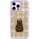 Cover magnetica per telefono con motivo di gatti natalizi, For iPhone 15 Pro Max, For iPhone 15 Pro