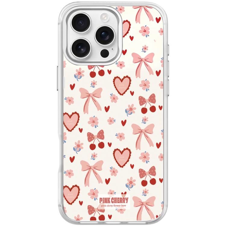 Custodia magnetica per telefono con motivo "Pink Lover", For iPhone 16 Pro Max, For iPhone 16 Pro, For iPhone 16 Plus, For iPhone 16