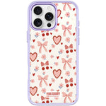 Custodia magnetica per telefono con motivo "Pink Lover", For iPhone 16 Pro Max, For iPhone 16 Pro, For iPhone 16 Plus, For iPhone 16