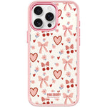 Custodia magnetica per telefono con motivo "Pink Lover", For iPhone 15 Pro Max, For iPhone 15 Pro