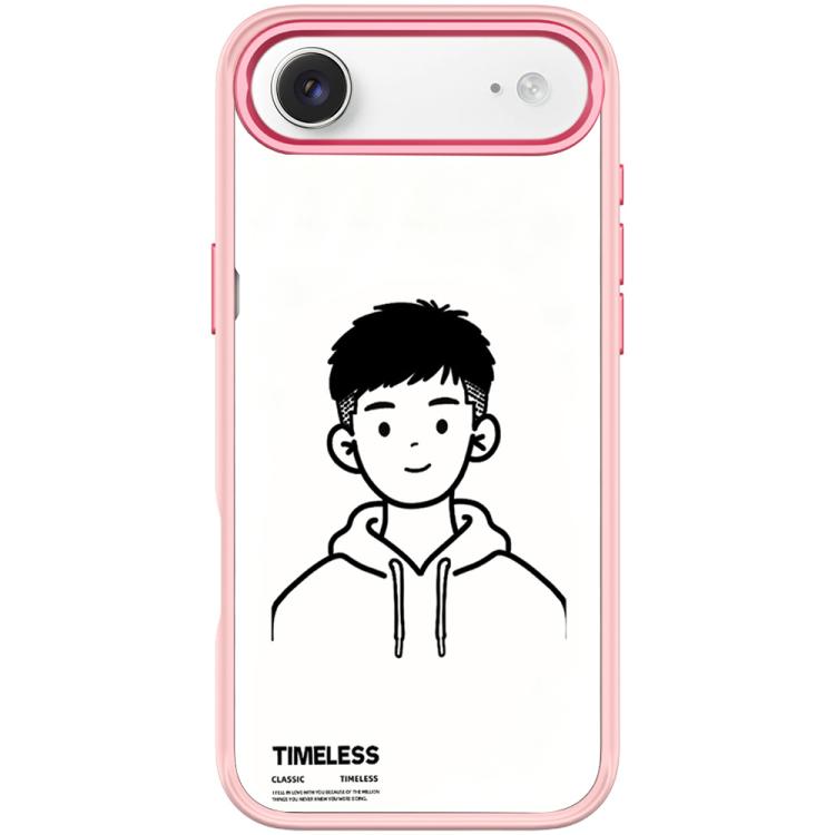 Custodia magnetica per telefono con motivo "Sketch Hooded Boy"., For iPhone 17 Pro Max, For iPhone 17 Pro, For iPhone 17, For iPhone Air
