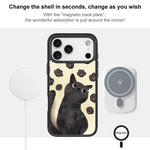 Adorabile custodia magnetica per telefono con motivo a zampa di gatto, For iPhone 17 Pro Max, For iPhone 17 Pro, For iPhone 17, For iPhone Air