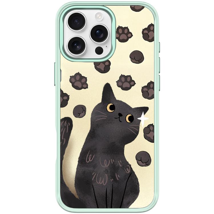 Adorabile custodia magnetica per telefono con motivo a zampa di gatto, For iPhone 16 Pro Max, For iPhone 16 Pro, For iPhone 16 Plus, For iPhone 16
