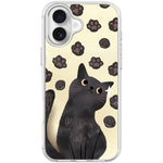Adorabile custodia magnetica per telefono con motivo a zampa di gatto, For iPhone 16 Pro Max, For iPhone 16 Pro, For iPhone 16 Plus, For iPhone 16