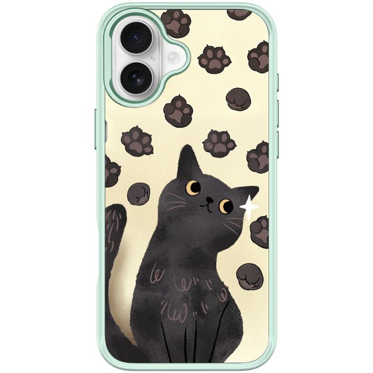 Adorabile custodia magnetica per telefono con motivo a zampa di gatto, For iPhone 16 Pro Max, For iPhone 16 Pro, For iPhone 16 Plus, For iPhone 16