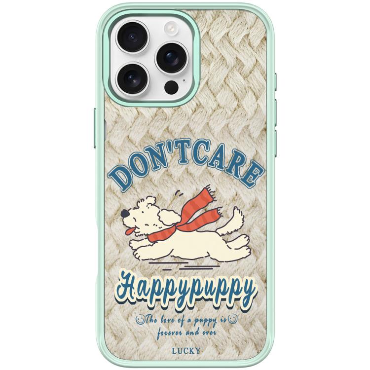 Adorabile custodia magnetica per telefono con motivo di cuccioli felici, For iPhone 16 Pro Max, For iPhone 16 Pro, For iPhone 16 Plus, For iPhone 16