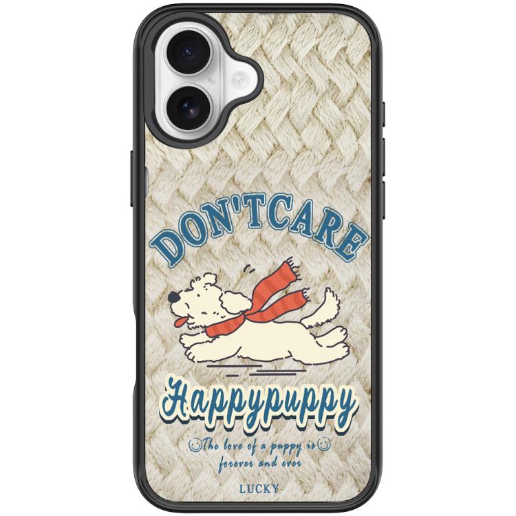 Adorabile custodia magnetica per telefono con motivo di cuccioli felici, For iPhone 16 Pro Max, For iPhone 16 Pro, For iPhone 16 Plus, For iPhone 16