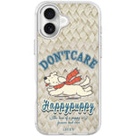 Adorabile custodia magnetica per telefono con motivo di cuccioli felici, For iPhone 16 Pro Max, For iPhone 16 Pro, For iPhone 16 Plus, For iPhone 16