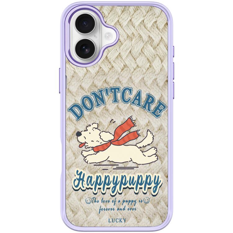 Adorabile custodia magnetica per telefono con motivo di cuccioli felici, For iPhone 16 Pro Max, For iPhone 16 Pro, For iPhone 16 Plus, For iPhone 16