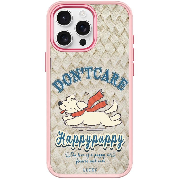 Adorabile custodia magnetica per telefono con motivo di cuccioli felici, For iPhone 15 Pro Max, For iPhone 15 Pro