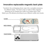 Adorabile custodia magnetica per telefono con motivo di cuccioli felici, For iPhone 15 Pro Max, For iPhone 15 Pro