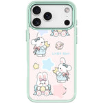 Adorabile custodia magnetica per telefono con motivo a coniglietto e stellina., For iPhone 17 Pro Max, For iPhone 17 Pro, For iPhone 17, For iPhone Air
