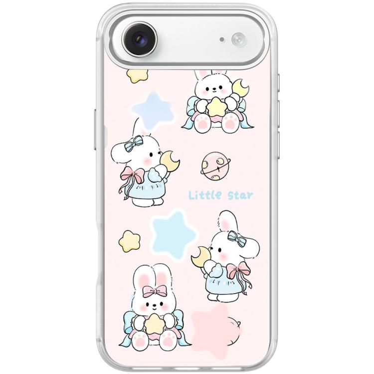 Adorabile custodia magnetica per telefono con motivo a coniglietto e stellina., For iPhone 17 Pro Max, For iPhone 17 Pro, For iPhone 17, For iPhone Air