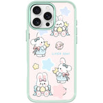 Adorabile custodia magnetica per telefono con motivo a coniglietto e stellina., For iPhone 16 Pro Max, For iPhone 16 Pro, For iPhone 16 Plus, For iPhone 16