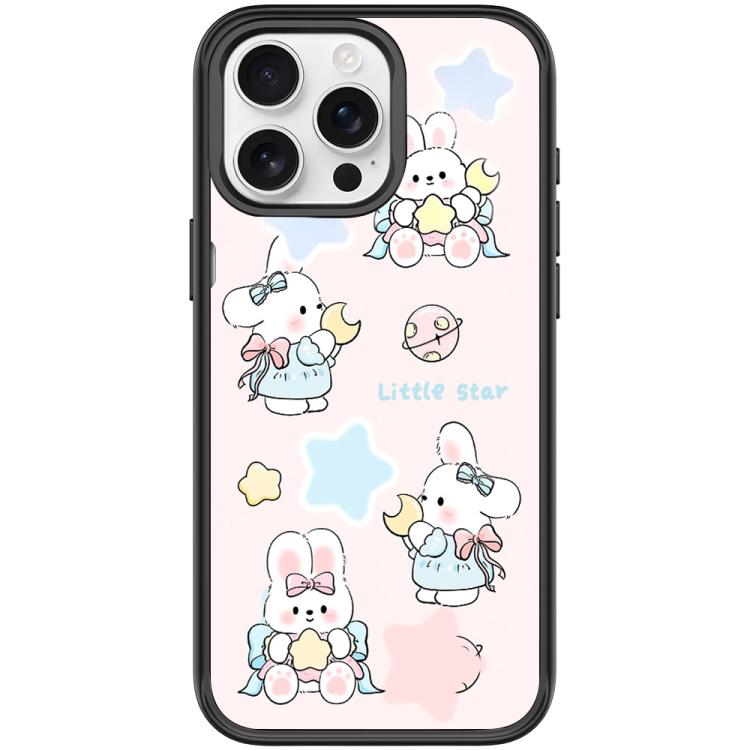 Adorabile custodia magnetica per telefono con motivo a coniglietto e stellina., For iPhone 15 Pro Max, For iPhone 15 Pro