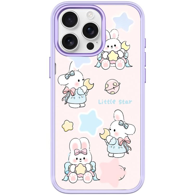 Adorabile custodia magnetica per telefono con motivo a coniglietto e stellina., For iPhone 15 Pro Max, For iPhone 15 Pro