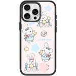 Adorabile custodia magnetica per telefono con motivo a coniglietto e stellina., For iPhone 15 Pro Max, For iPhone 15 Pro