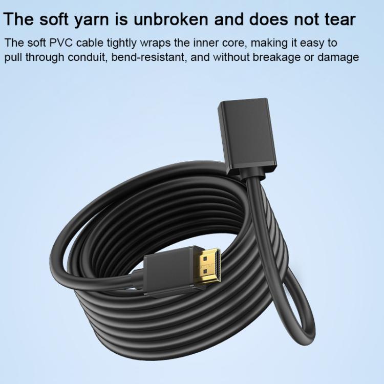 WG145 HDMI 2.0 4K HDTV Video HDMI Male to Female Extension Cable, 0.5m, 1m, 1.5m, 2m, 3m