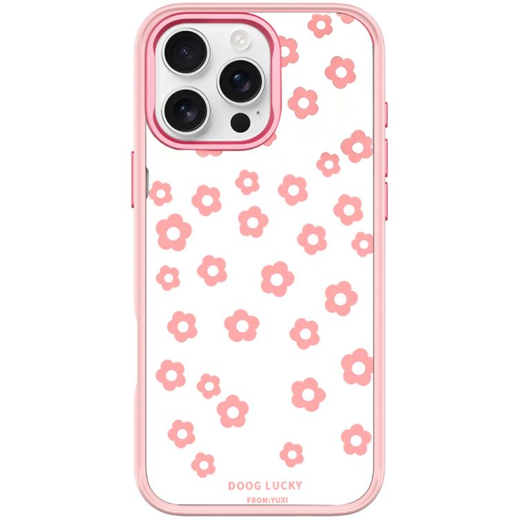 Custodia magnetica per telefono con motivo floreale laser, For iPhone 16 Pro Max, For iPhone 16 Pro, For iPhone 16 Plus, For iPhone 16