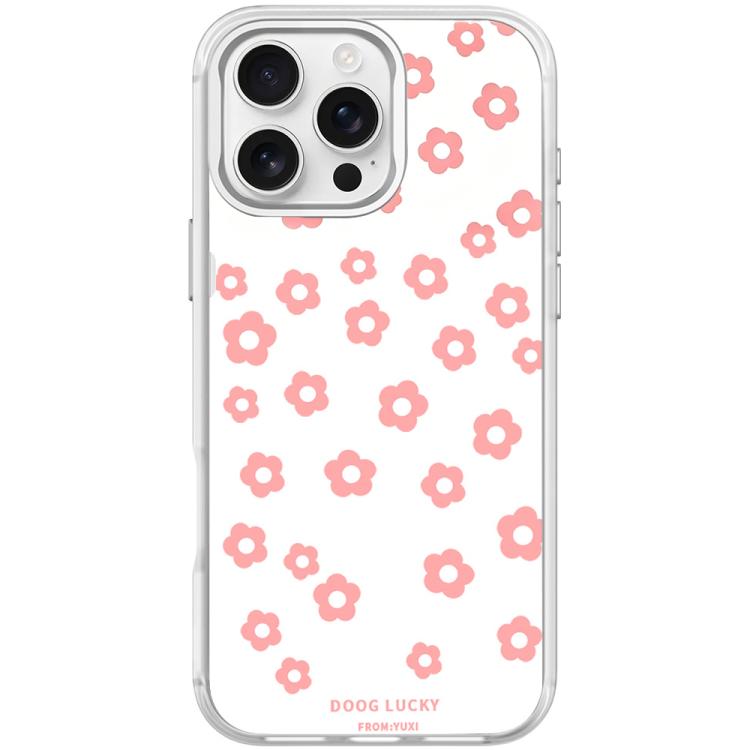 Custodia magnetica per telefono con motivo floreale laser, For iPhone 16 Pro Max, For iPhone 16 Pro, For iPhone 16 Plus, For iPhone 16