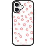 Custodia magnetica per telefono con motivo floreale laser, For iPhone 16 Pro Max, For iPhone 16 Pro, For iPhone 16 Plus, For iPhone 16