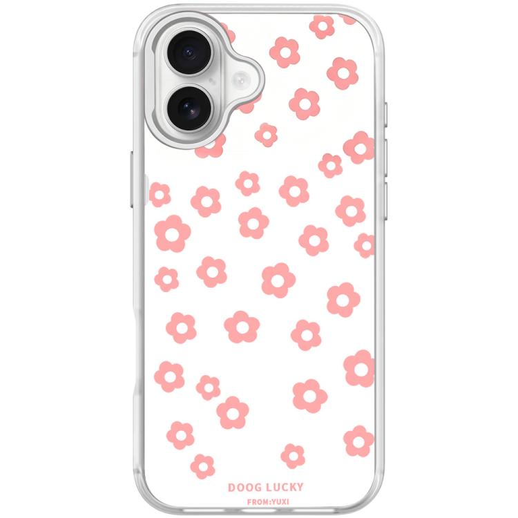 Custodia magnetica per telefono con motivo floreale laser, For iPhone 16 Pro Max, For iPhone 16 Pro, For iPhone 16 Plus, For iPhone 16