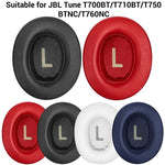XDcase 1 paio di cuscinetti auricolari in similpelle, ricambio per cuffie, con strumento di estrazione, For JBL Tune T700BT / T710BT / T750BTNC / T760NC
