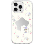 Adorabile custodia magnetica per telefono con motivo a stelle e pecorelle., For iPhone 15 Pro Max, For iPhone 15 Pro