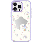 Adorabile custodia magnetica per telefono con motivo a stelle e pecorelle., For iPhone 15 Pro Max, For iPhone 15 Pro