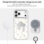 Adorabile custodia magnetica per telefono con motivo a stelle e pecorelle., For iPhone 15 Pro Max, For iPhone 15 Pro