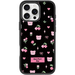 Custodia magnetica per telefono con motivo a ciliegie, For iPhone 16 Pro Max, For iPhone 16 Pro, For iPhone 16 Plus, For iPhone 16