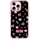 Custodia magnetica per telefono con motivo a ciliegie, For iPhone 15 Pro Max, For iPhone 15 Pro