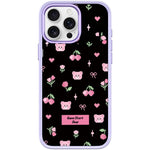 Custodia magnetica per telefono con motivo a ciliegie, For iPhone 15 Pro Max, For iPhone 15 Pro