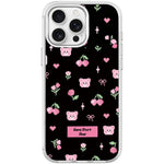 Custodia magnetica per telefono con motivo a ciliegie, For iPhone 15 Pro Max, For iPhone 15 Pro