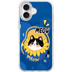 Adorabile custodia magnetica per telefono con motivo di un gattino blu., For iPhone 17 Pro Max, For iPhone 17 Pro, For iPhone 17, For iPhone Air