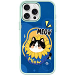 Adorabile custodia magnetica per telefono con motivo di un gattino blu., For iPhone 16 Pro Max, For iPhone 16 Pro, For iPhone 16 Plus, For iPhone 16